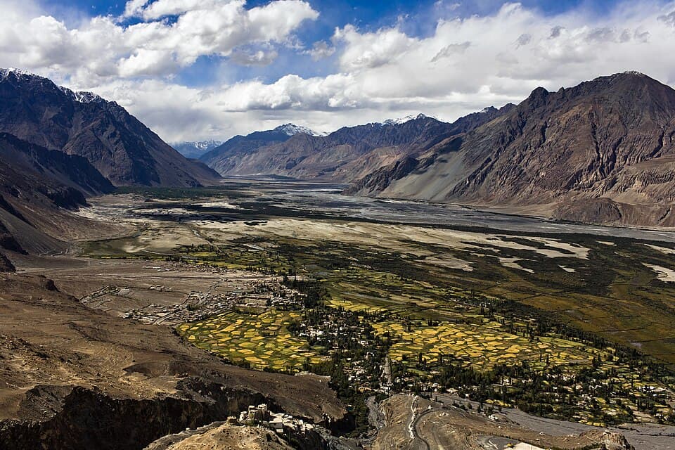 The Nubra valley, on the Nubra valley and Turtuk route