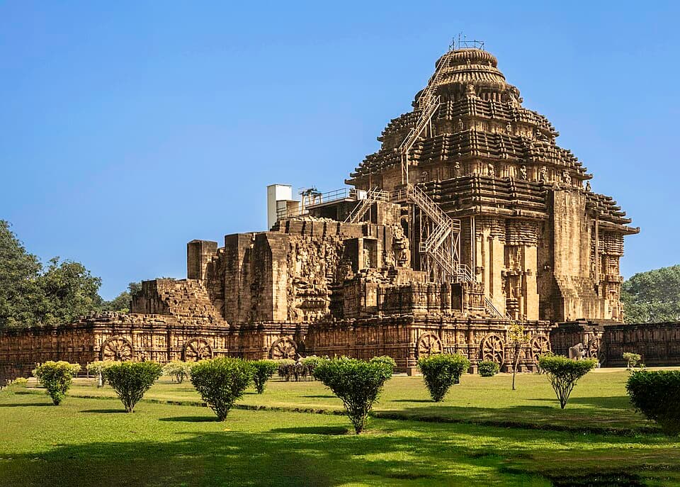 The Sun Temple at Konark, on the Odisha: Puri, Konark, Chilika and Koraput route
